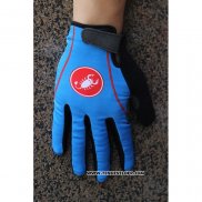 2020 Castelli Gants Doigts Longs Bleu Noir (2)